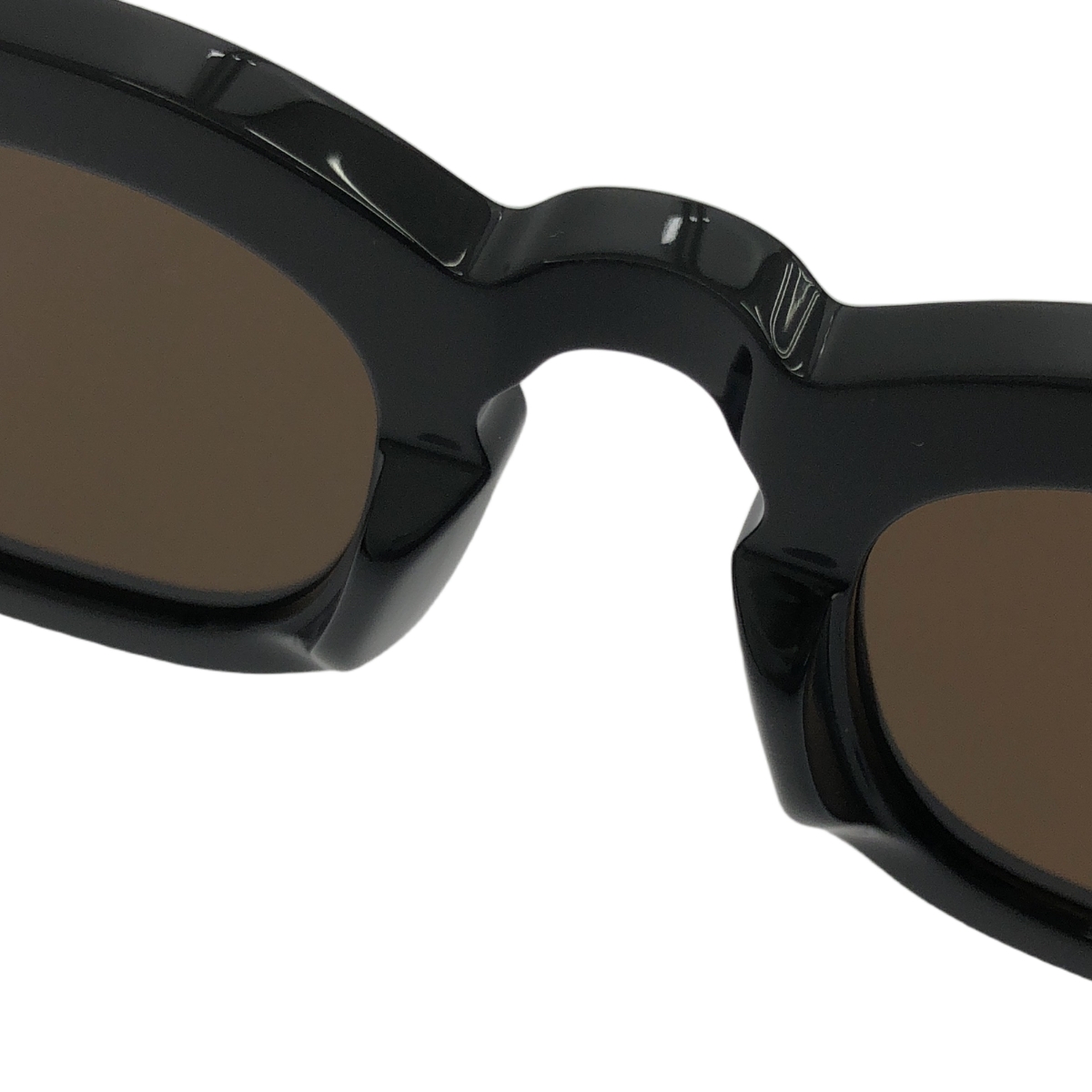 その他 DEVAUX アセテート テレビジョンカット ウェリントン サングラス