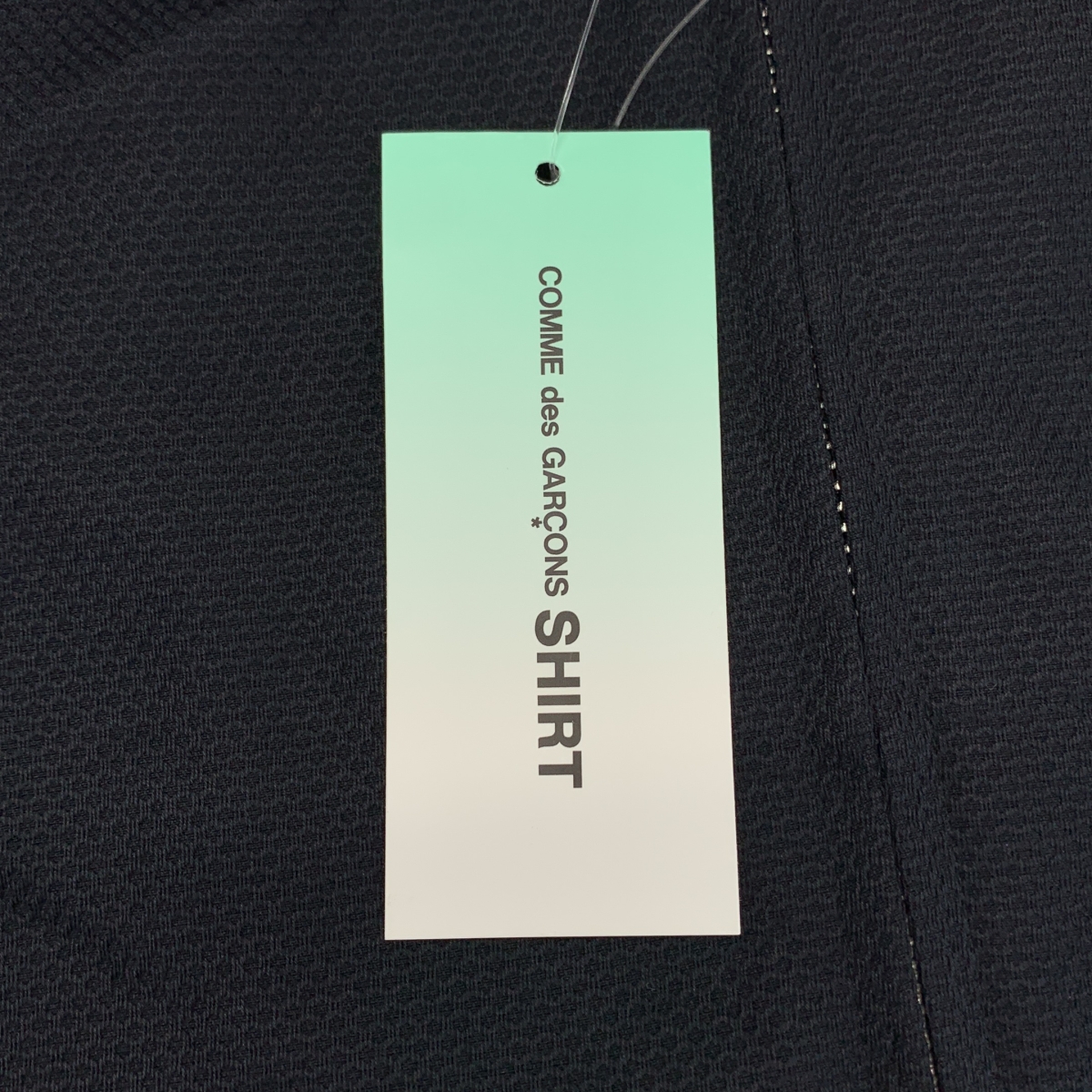 COMME des GARCONS SHIRT / コムデギャルソンシャツ ハニカムコットン フルジップ シャツ ジャケット