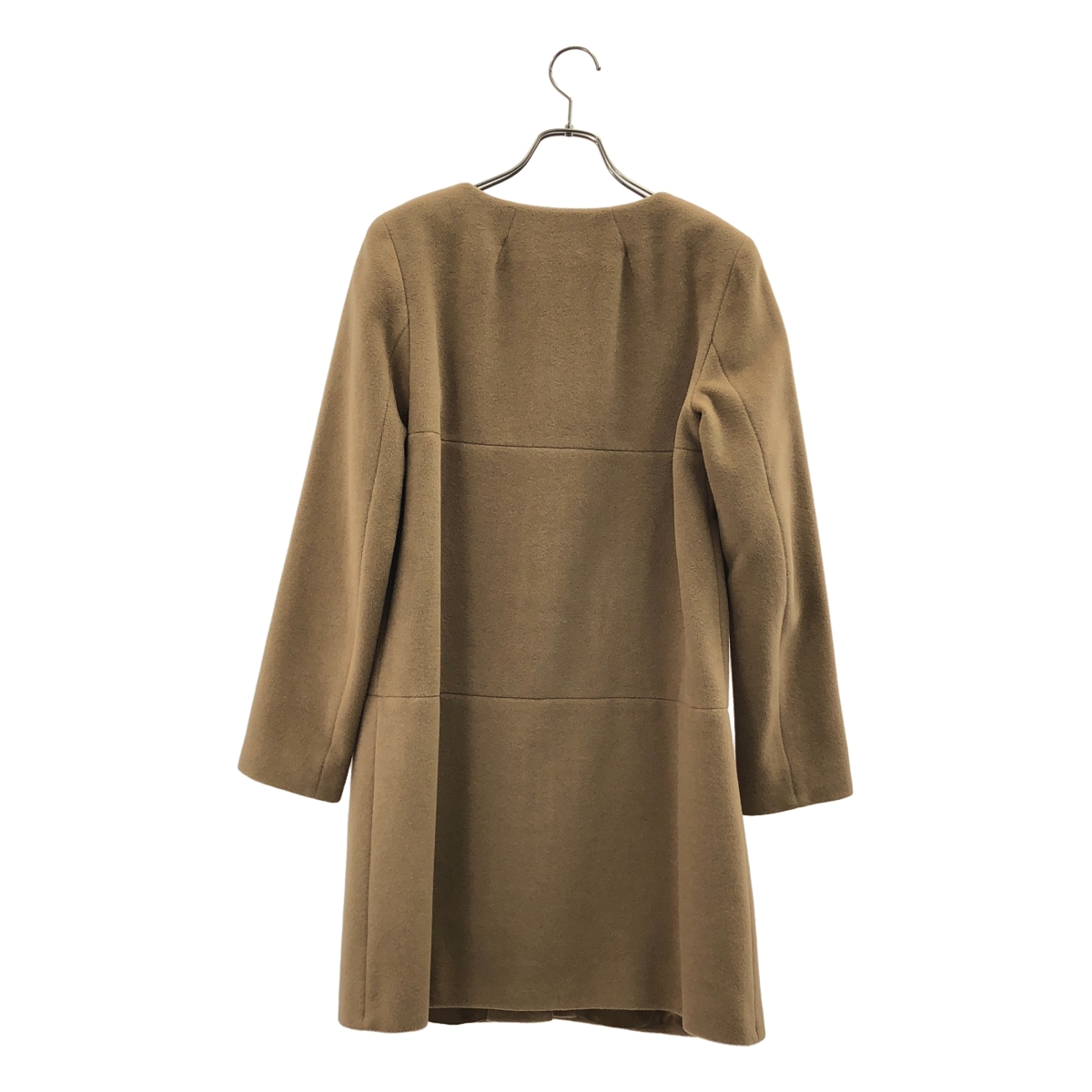 Agnes b. / アニエスベー ウール アンゴラ ノーカラーコート