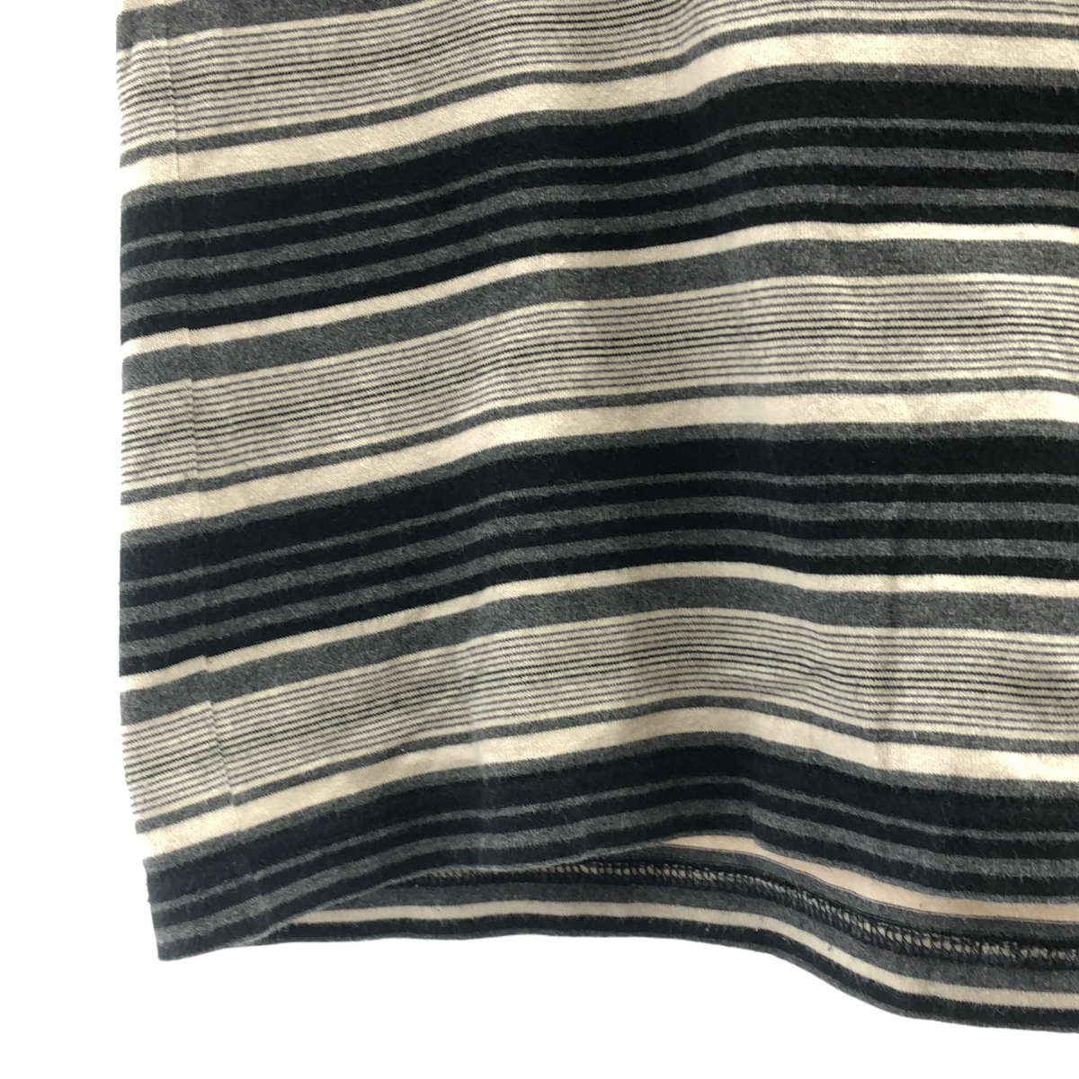 UNDERCOVERISM / アンダーカバイズム ボーダー カットソー フーディ