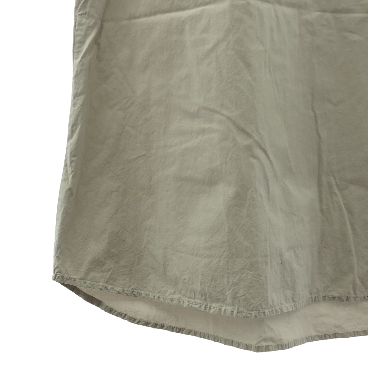 veritecoeur / ヴェリテクール コットン リネン サイドボタン ノースリーブ トップス