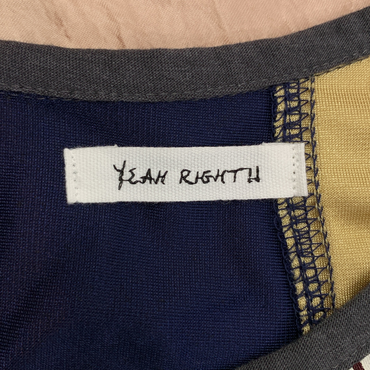 YEAH RIGHT!! / イエーライト リメイク ノースリーブ ワンピース