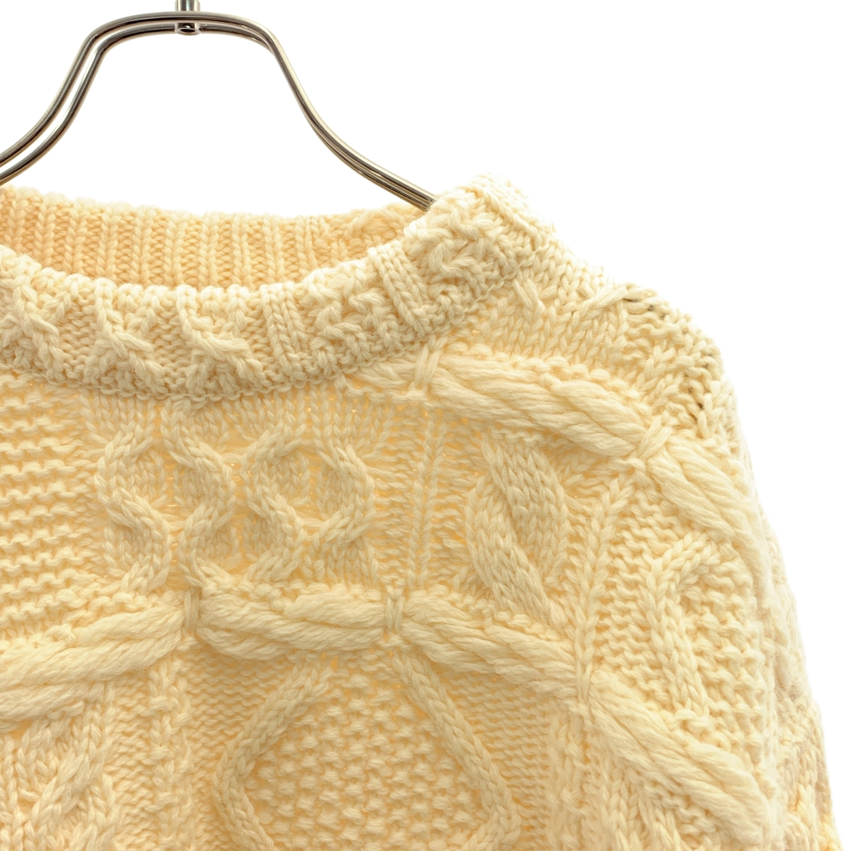 Coohem / コーヘン ウール ケーブル アランニット