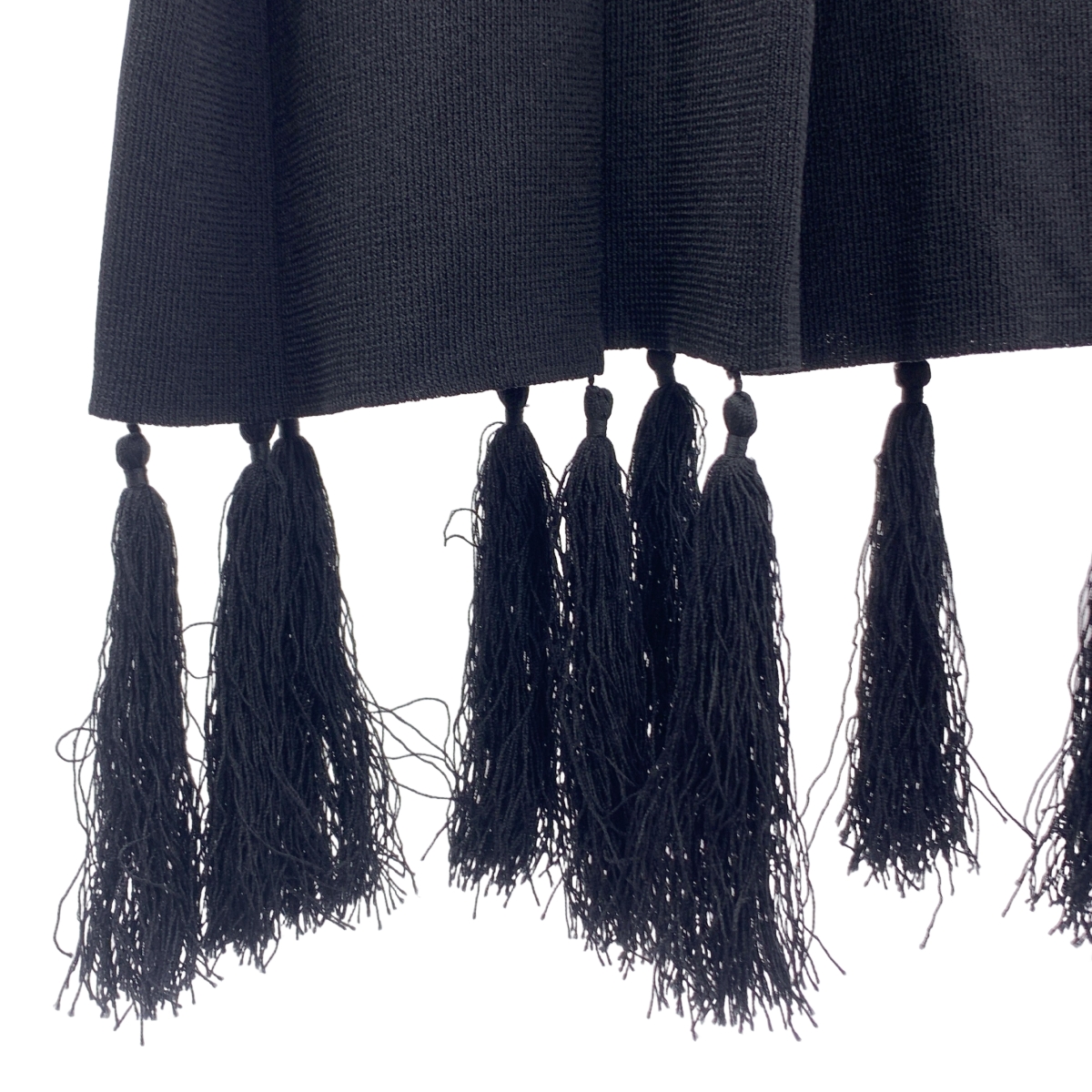 WALES BONNER / ウェールズボナー プリーツ ノースリーブ フリンジ トップス