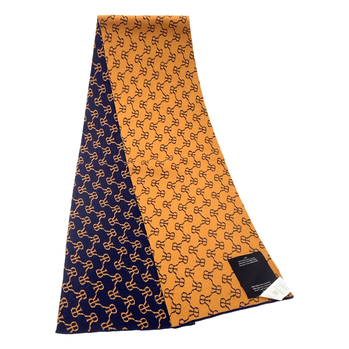 Rokh / ロック モノグラム ロゴジャガード ストール