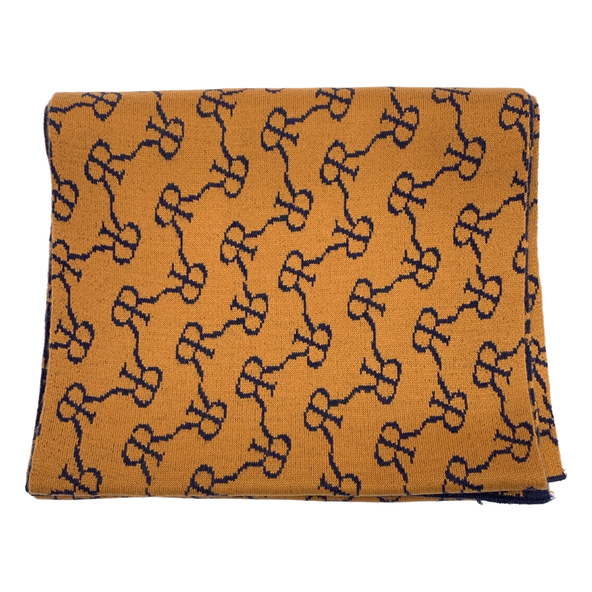 Rokh / ロック モノグラム ロゴジャガード ストール