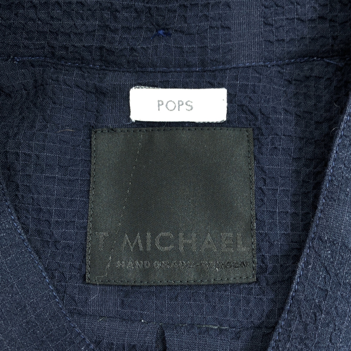 T-MICHAEL / ティーマイケル POPS オーバサイズ シャツ