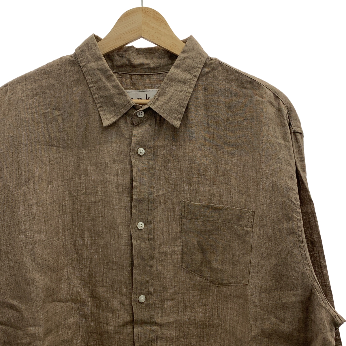 Frank&Eileen / フランクアンドアイリーン LUKE / ITALIAN LINEN / ルーク イタリアン リネン オーバーシルエット シャツ