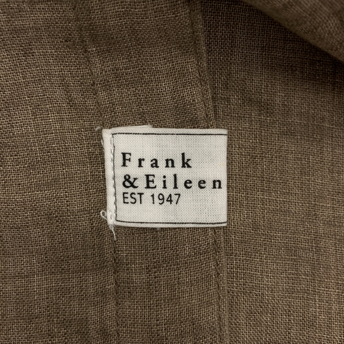 Frank&Eileen / フランクアンドアイリーン LUKE / ITALIAN LINEN / ルーク イタリアン リネン オーバーシルエット シャツ