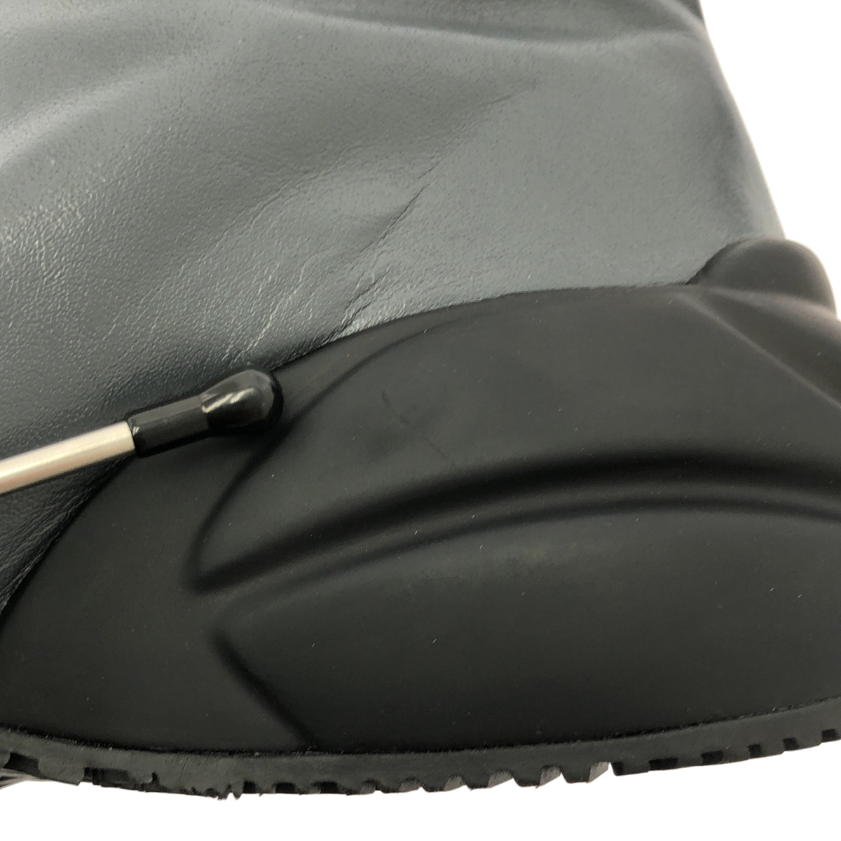 TOGA / トーガ ポインテッドトゥ レザー ジップ ブーツ