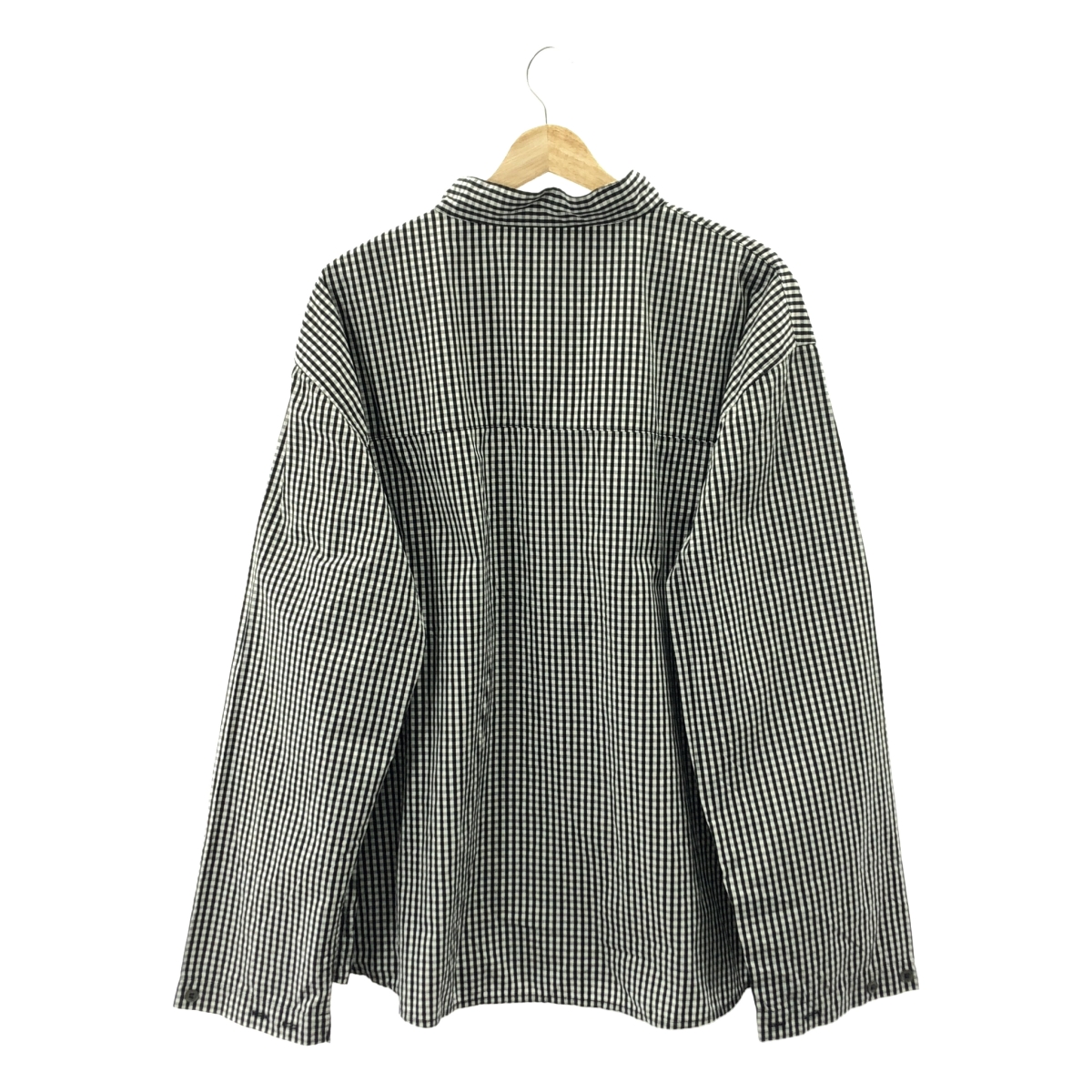 その他 × RIVER Limited Model CL-SHIRT ギンガムチェック カラーレスシャツ