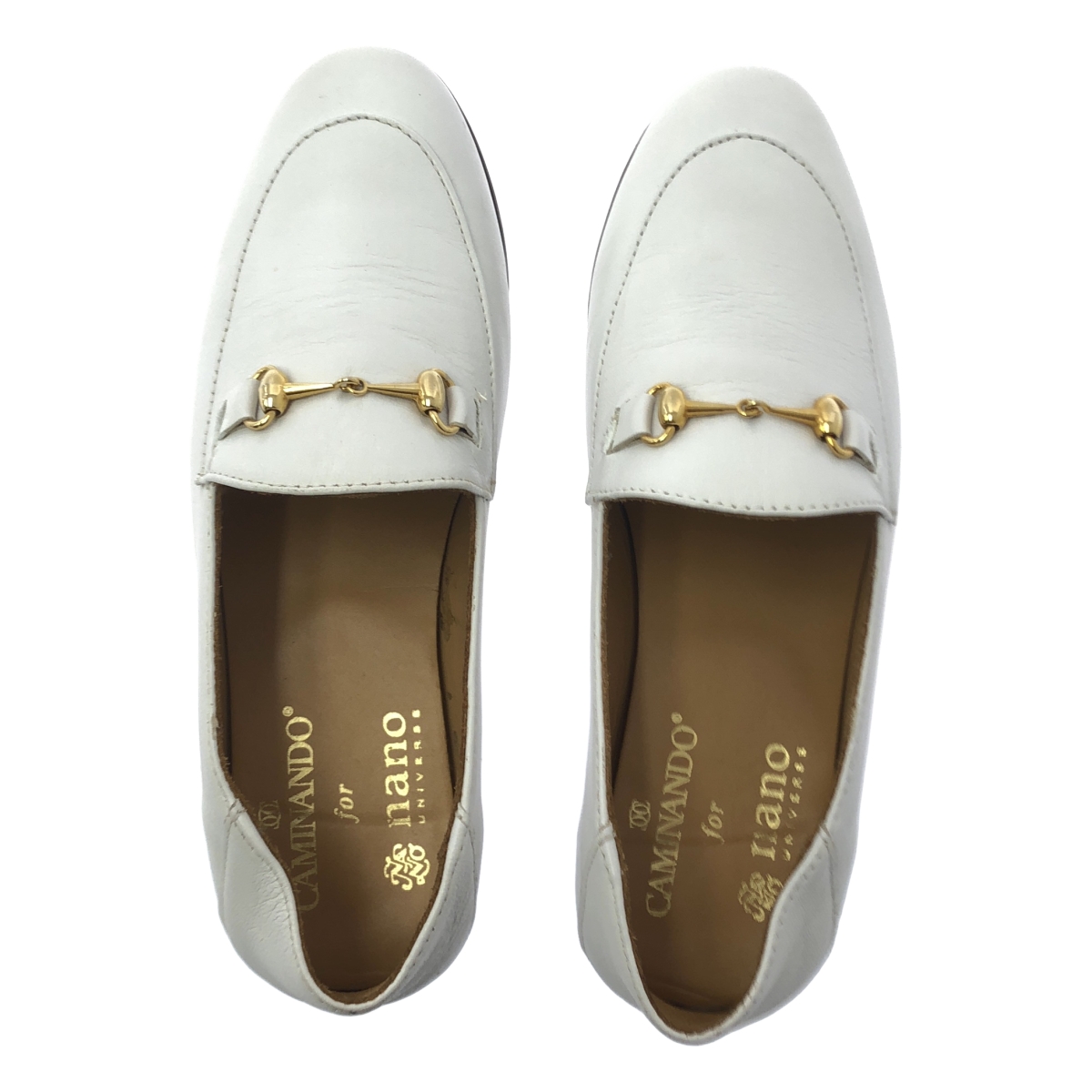 CAMINANDO / カミナンド × nano universe ナノユニバース別注 レザー ビットローファー