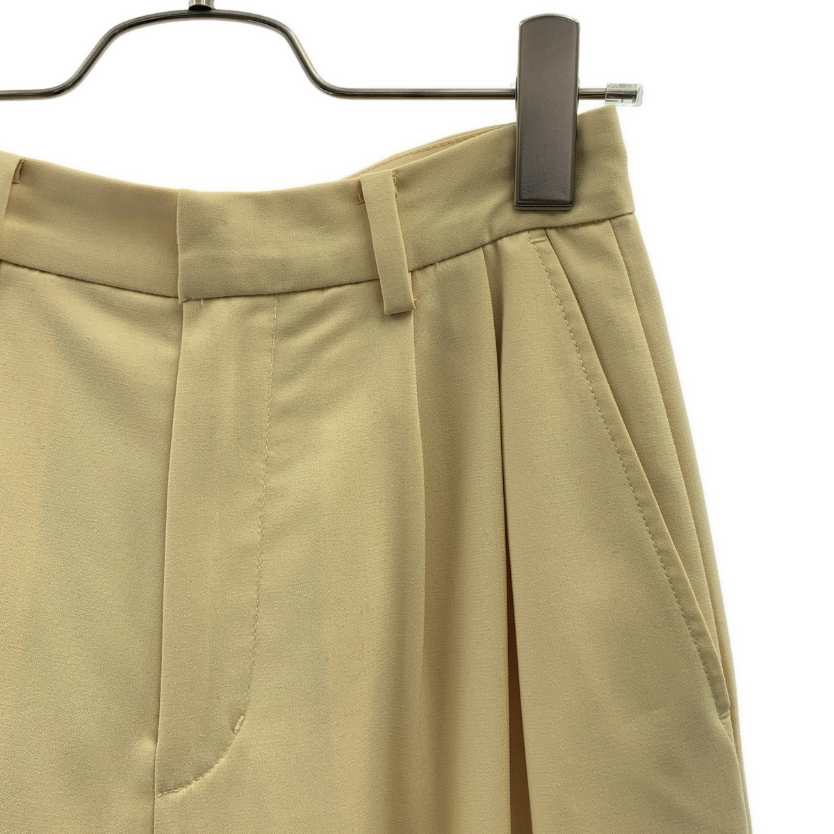 CLANE / クラネ BASIC TUCK PANTS / ベーシックタックパンツ / 総裏地