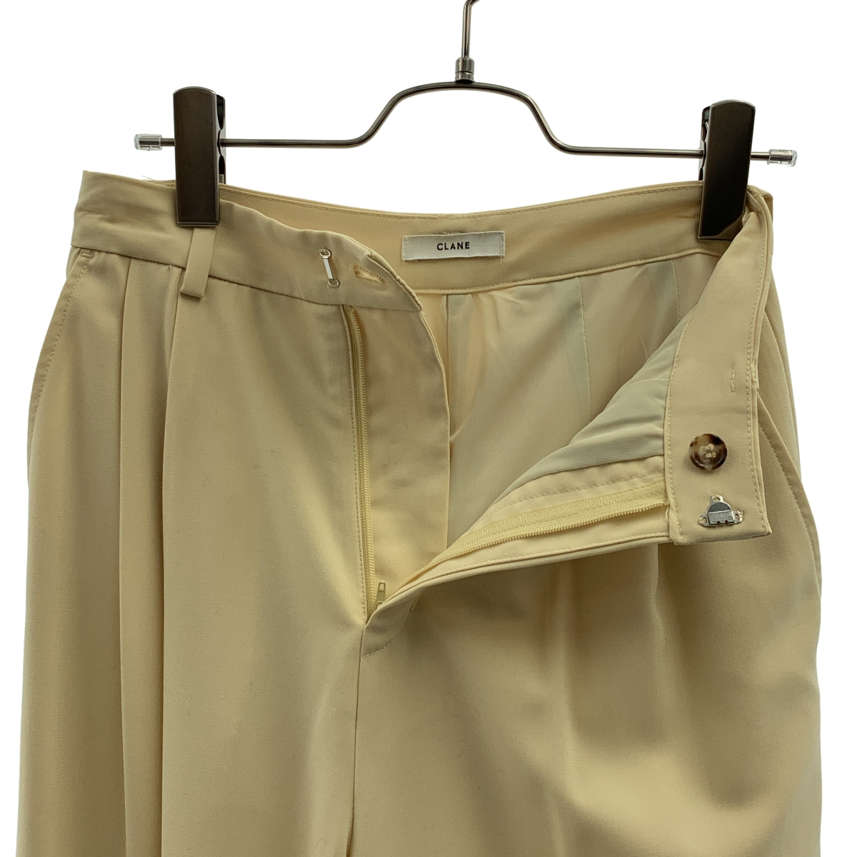 CLANE / クラネ BASIC TUCK PANTS / ベーシックタックパンツ / 総裏地