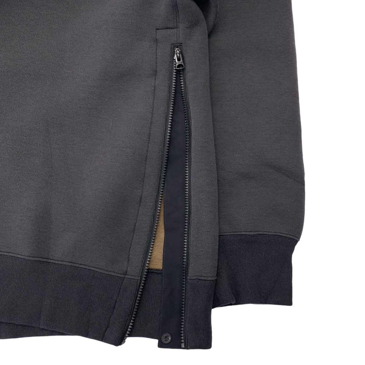 sacai / サカイ Sponge Sweat Pullover / スポンジ ジップスリット スウェット