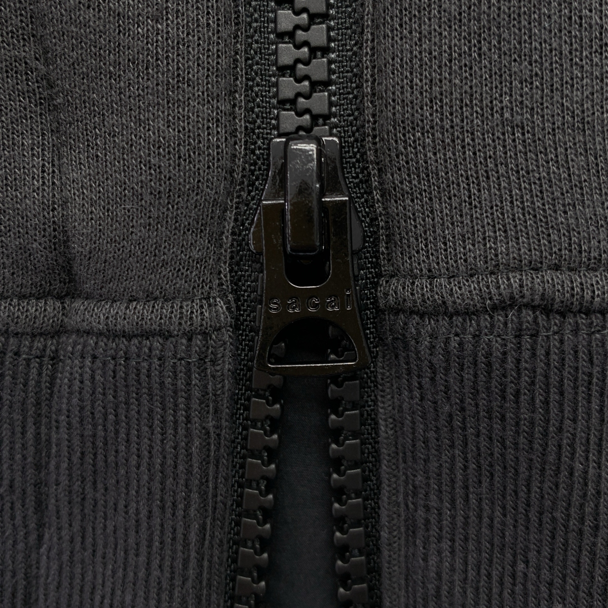 sacai / サカイ Sponge Sweat Pullover / スポンジ ジップスリット スウェット