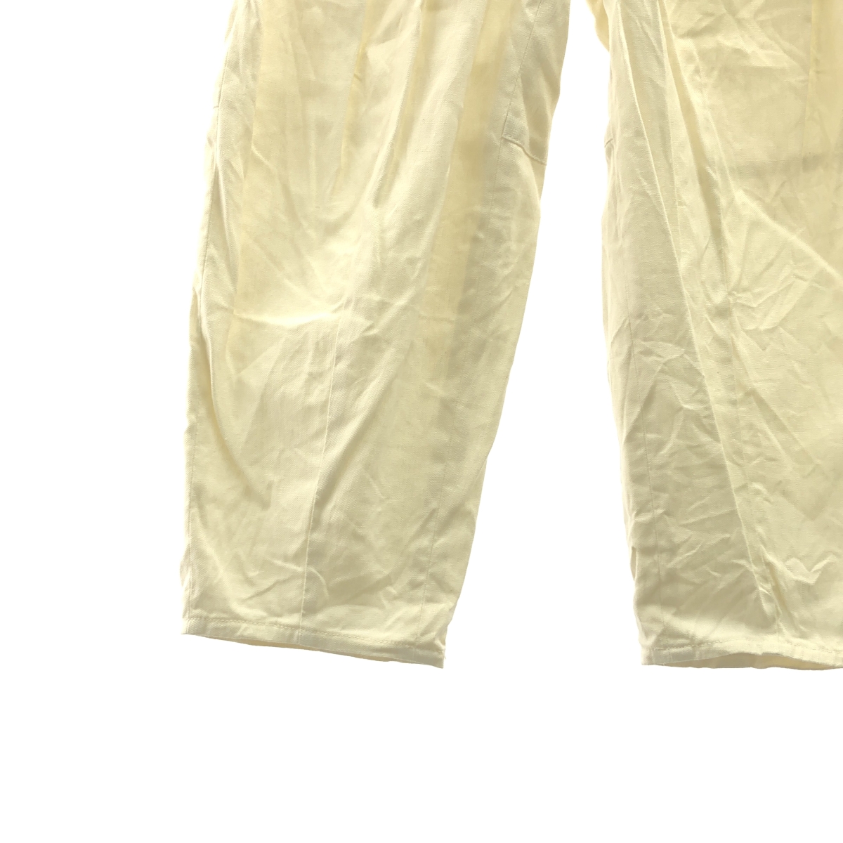 ASEEDONCLOUD / アシードンクラウド Sakurashi Trousers リネン タック パンツ