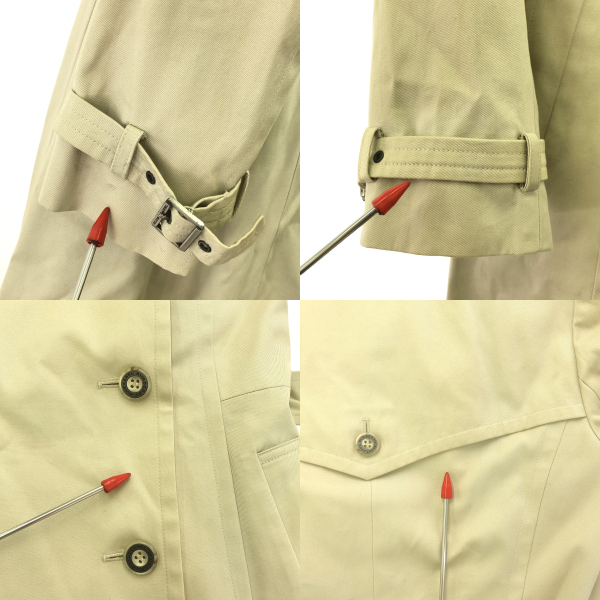 その他 ライナー付 コットン トレンチコート