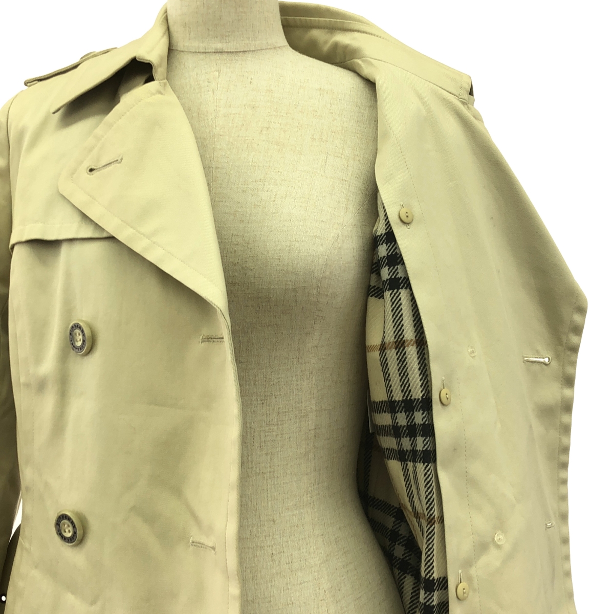 その他 ライナー付 コットン トレンチコート