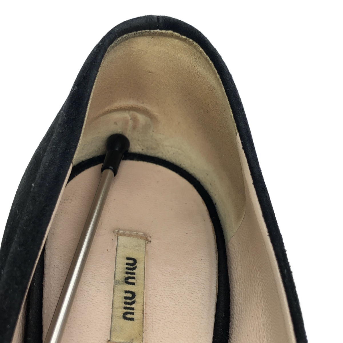 miu miu / ミュウミュウ スエード レザー ヒール パンプス サンダル