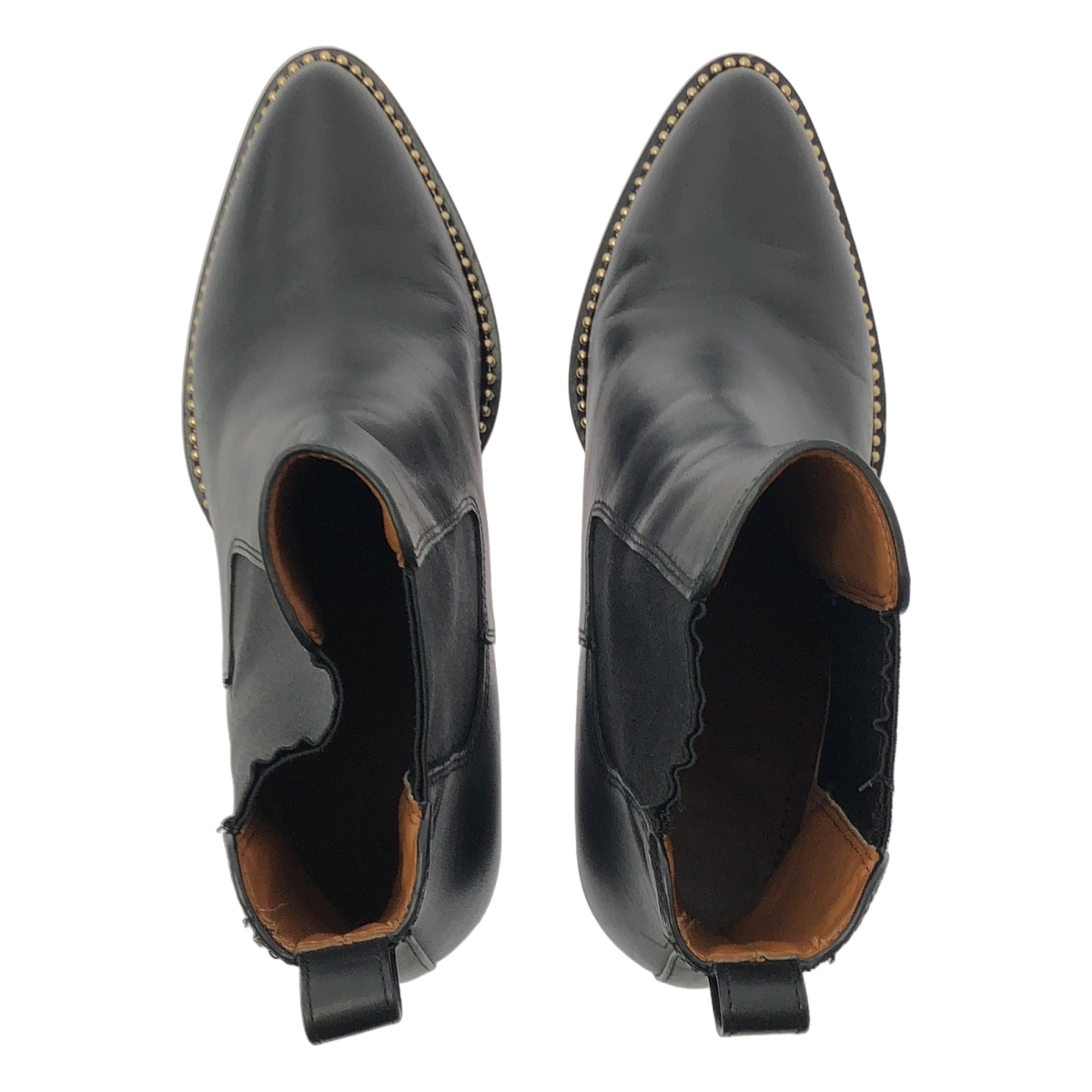 COACH / コーチ CC786 ピアス サイドゴア ブーティ ショートブーツ