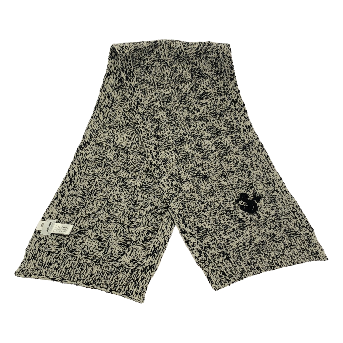 JIL SANDER+ / ジルサンダープラス ウール ローゲージニット マフラー