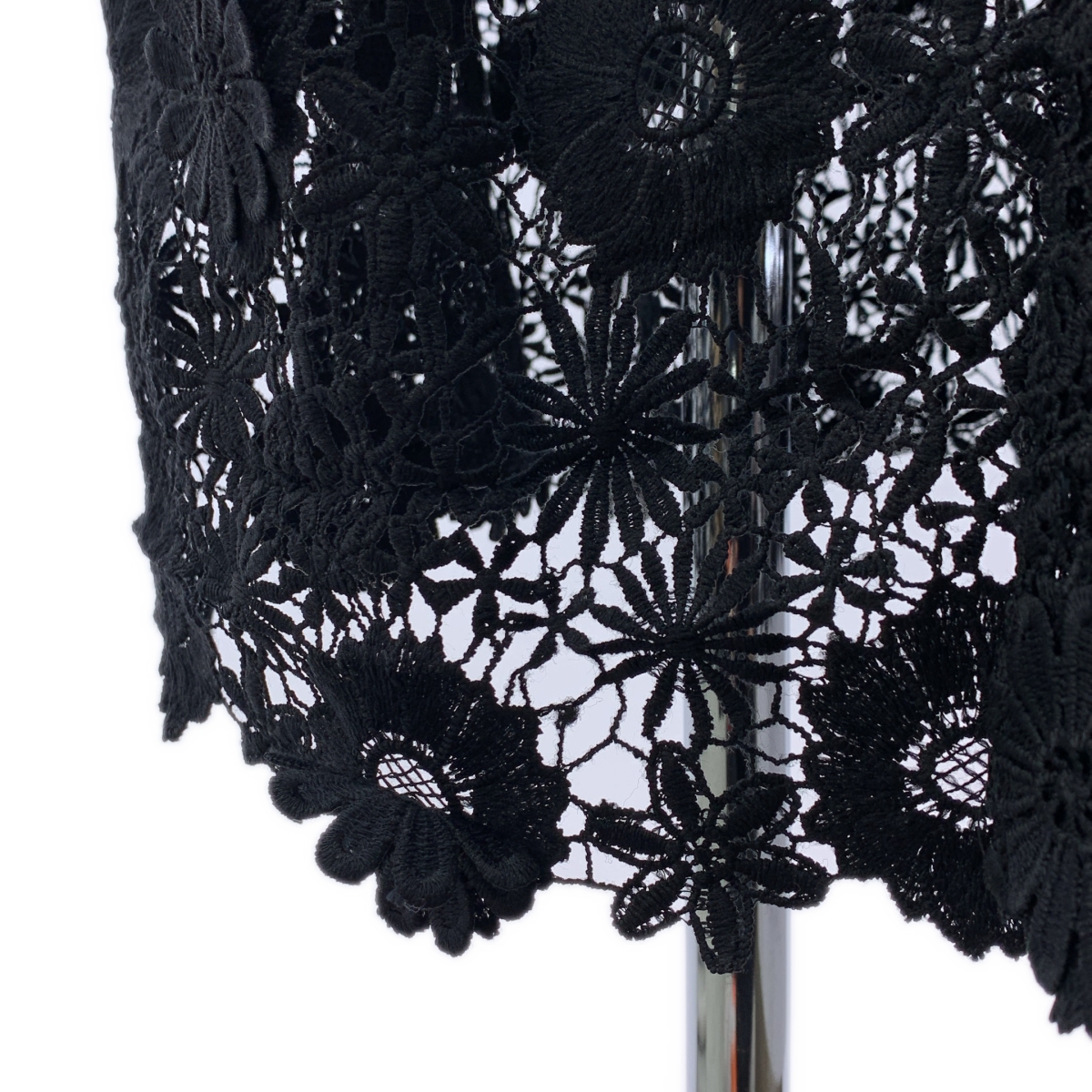 ne Quittez pas / ヌキテパ 3D LACE LONG GOWN レース ワンピース ガウン