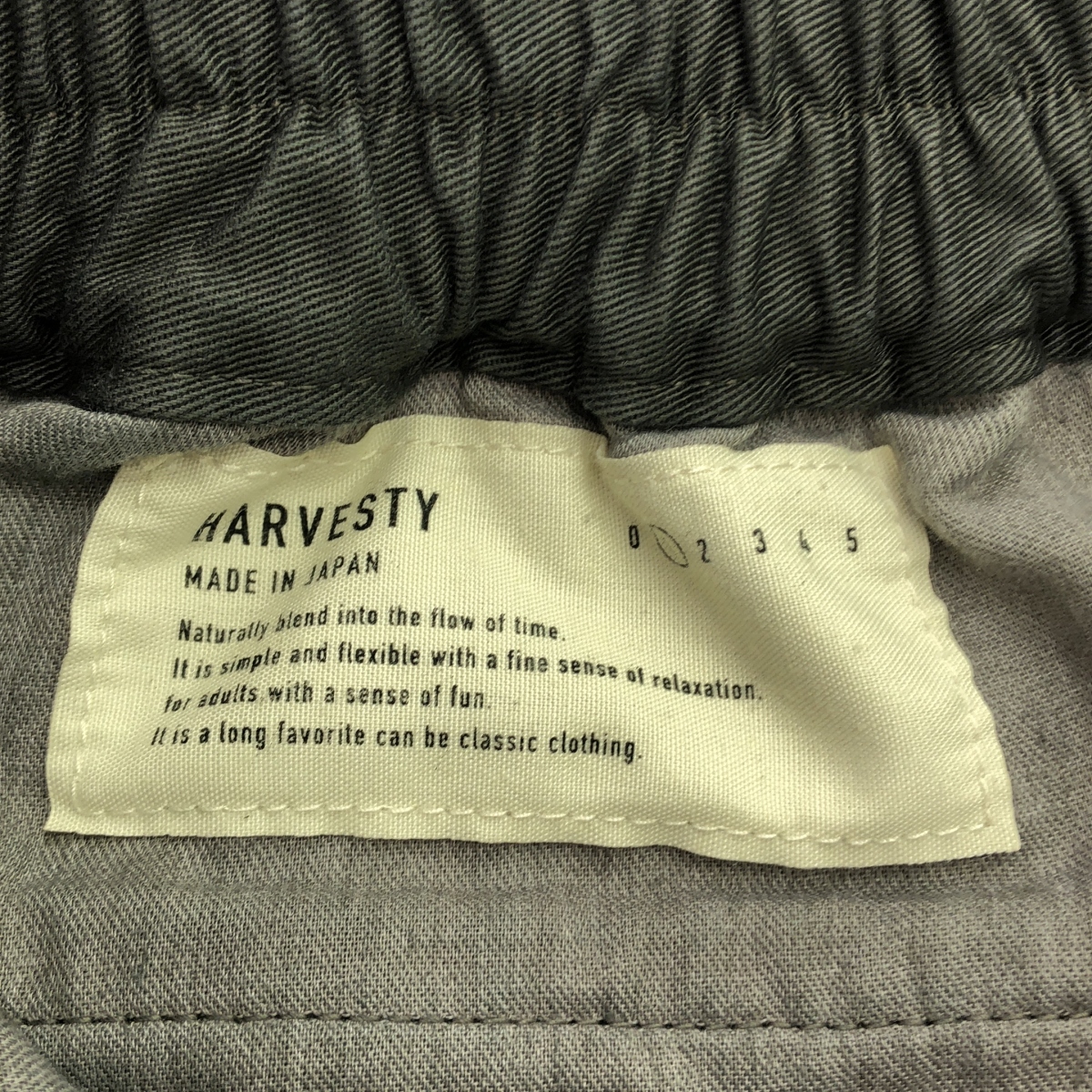 HARVESTY / ハーベスティ CIRCUS PANTS サーカスパンツ