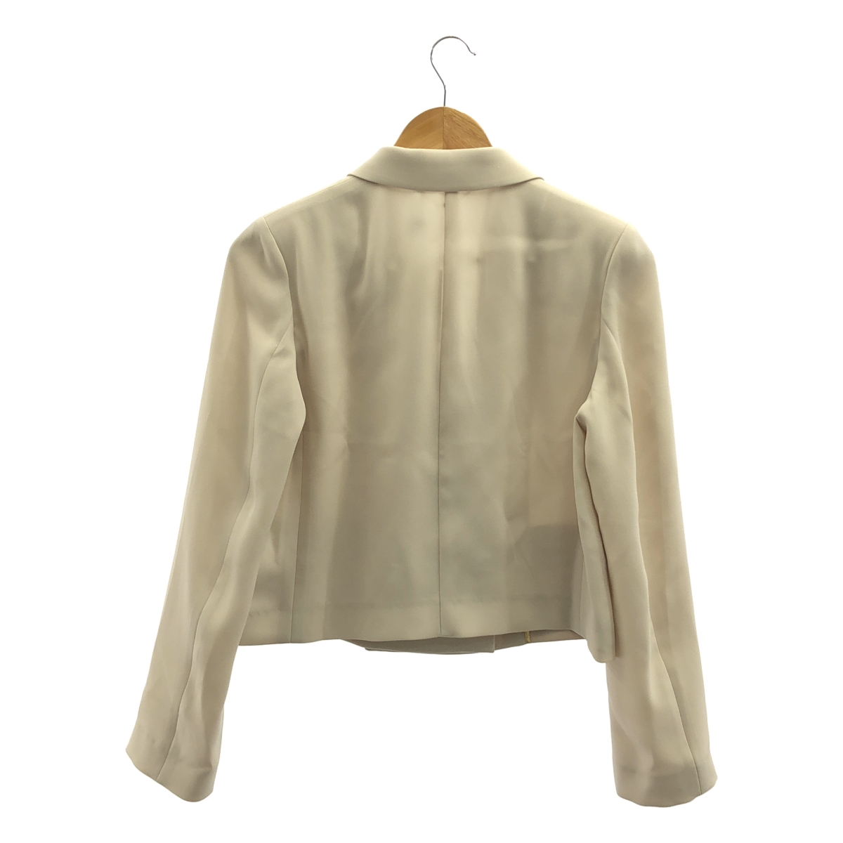 BEIGE, / ベイジ OAK / セットアップ トリアセテート ロゴボタン ダブルブレスト ジャケット / スリット パンツ