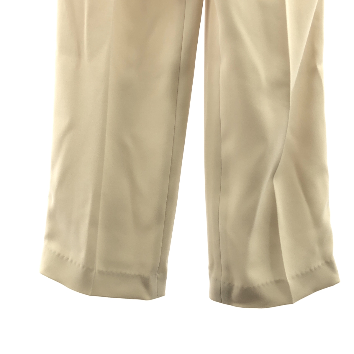 BEIGE, / ベイジ OAK / セットアップ トリアセテート ロゴボタン ダブルブレスト ジャケット / スリット パンツ