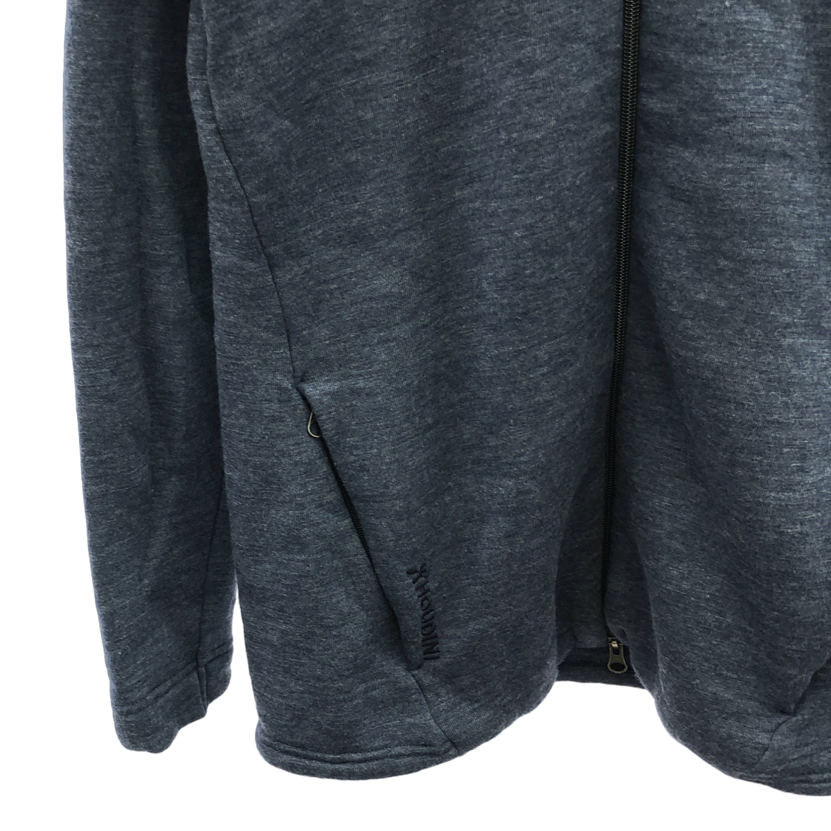 HOUDINI / フーディニ ロゴ フルジップ ロング スウェット フーディ