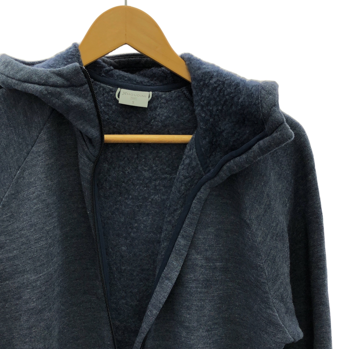 HOUDINI / フーディニ ロゴ フルジップ ロング スウェット フーディ