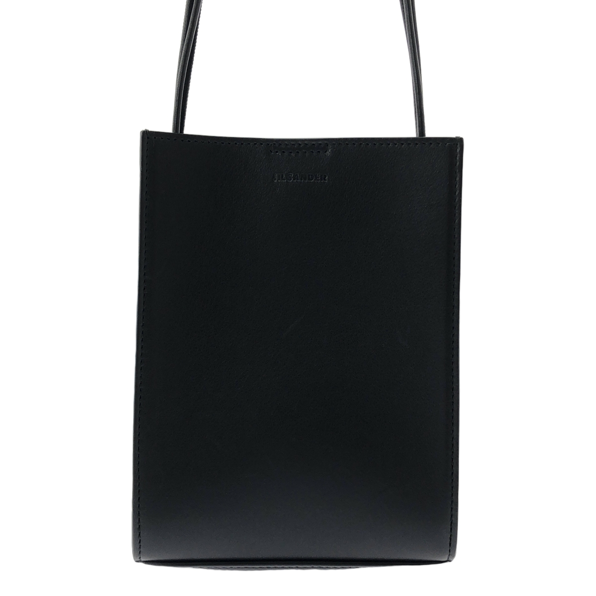 JIL SANDER / ジルサンダー TANGLE BAG / レザー ロゴ タングル ショルダーバッグ / ユニセックス