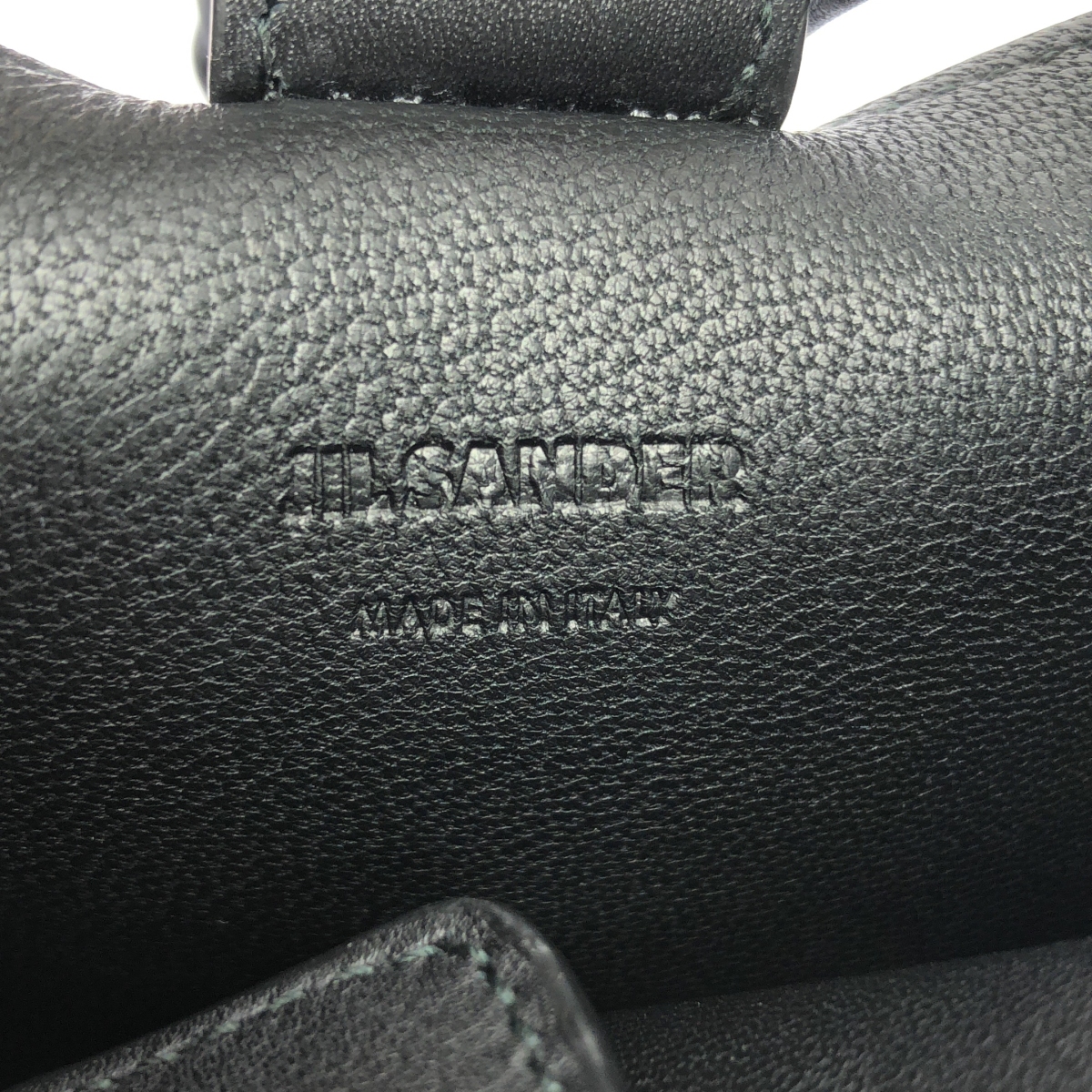 JIL SANDER / ジルサンダー TANGLE BAG / レザー ロゴ タングル ショルダーバッグ / ユニセックス