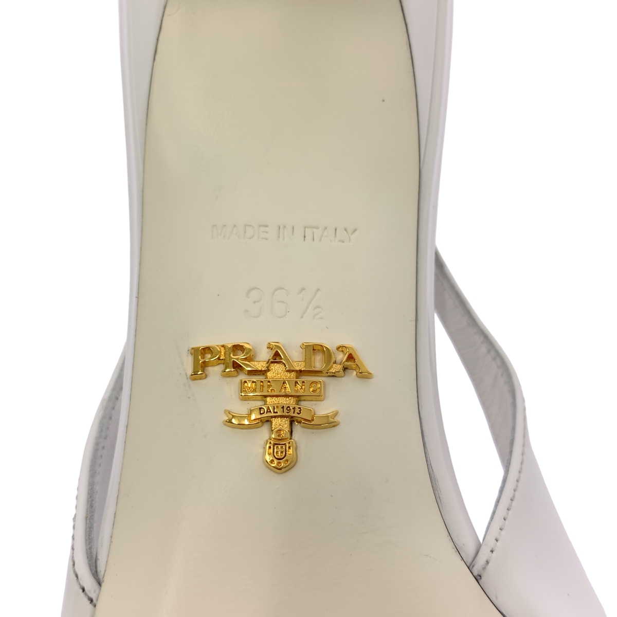 PRADA / プラダ Modellerie リボン スリングバック パンプス