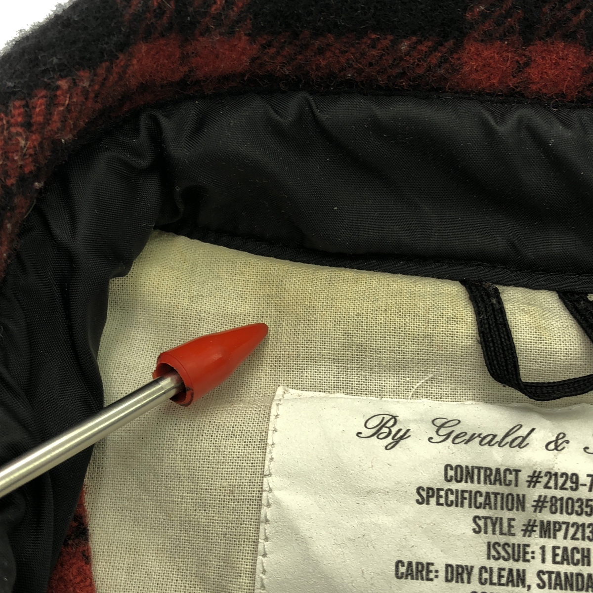 FIDELITY / フィデリティ JOURNAL STANDARD別注 チェック ウール CPO ジャケット