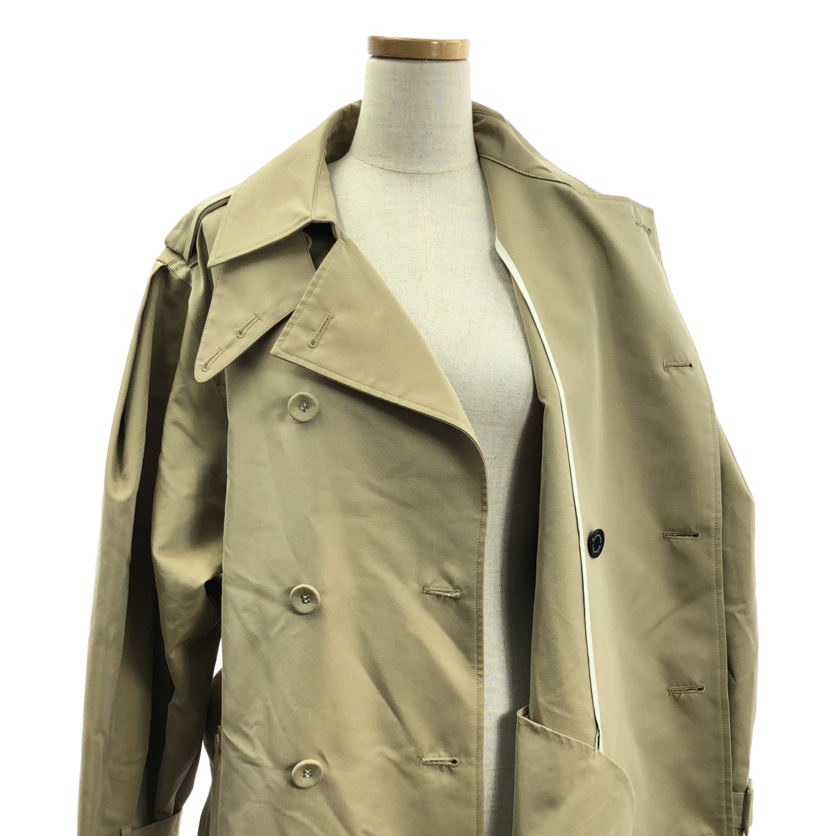 その他 コクーン 撥水 トレンチコート