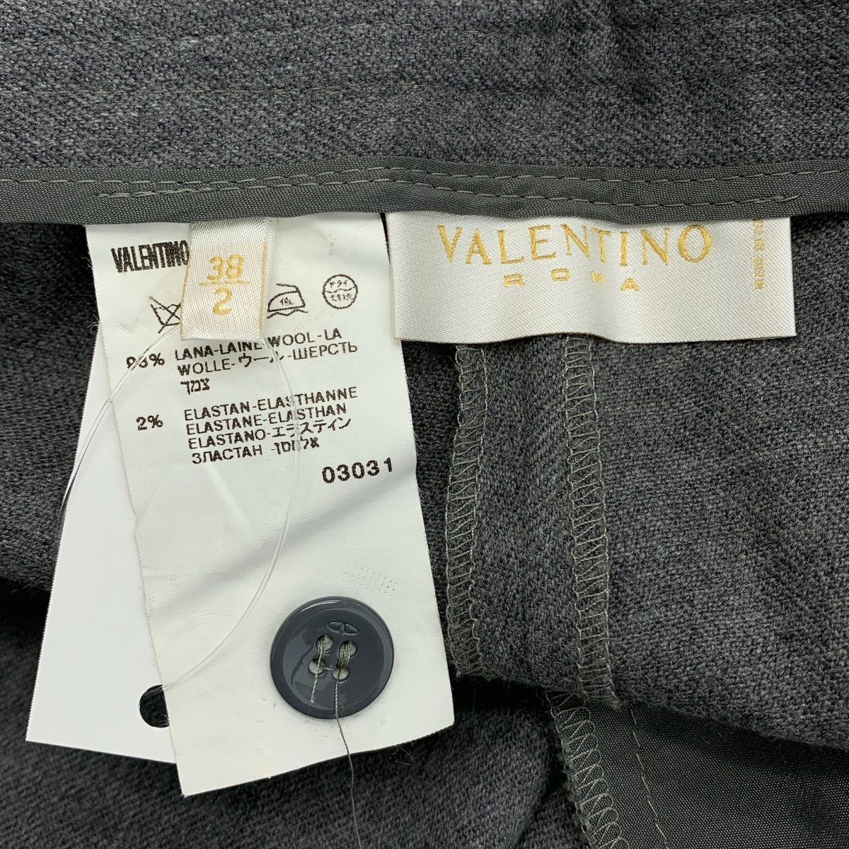 VALENTINO / ヴァレンティノ ウール スラックス パンツ