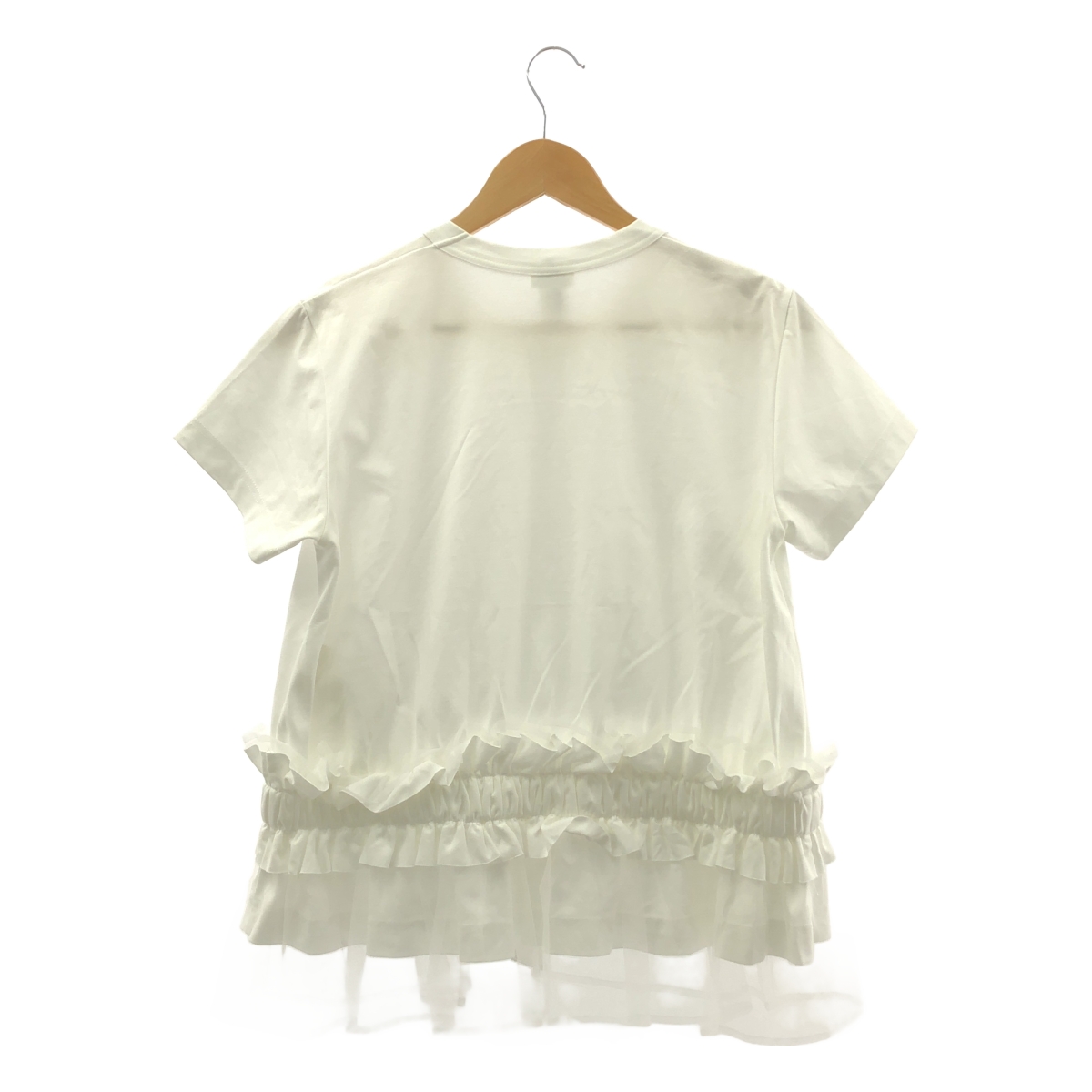 noir kei ninomiya / ノワールケイニノミヤ チュール ドッキング カットソー