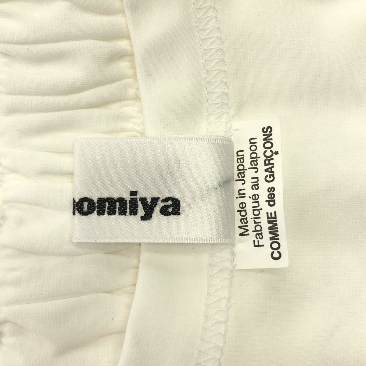 noir kei ninomiya / ノワールケイニノミヤ チュール ドッキング カットソー