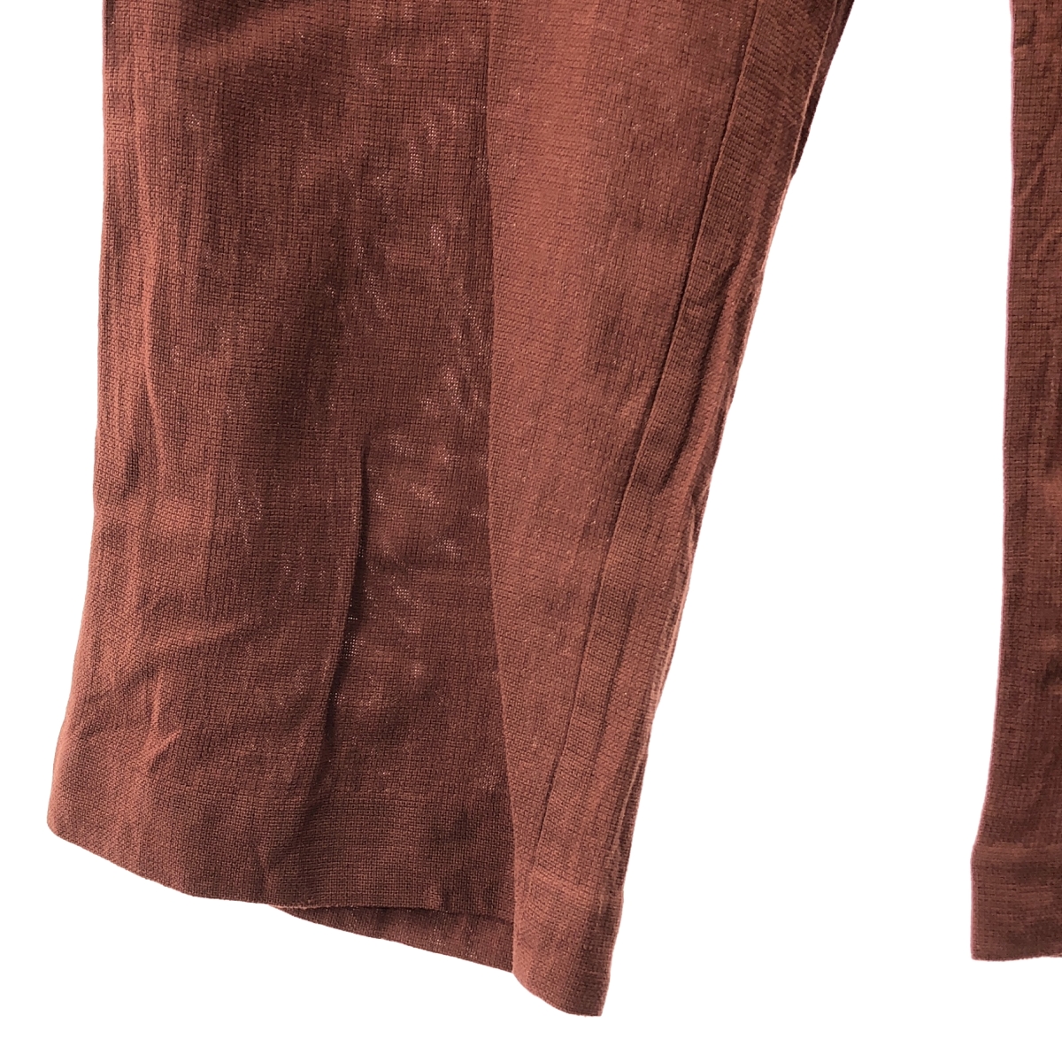 山内 / ヤマウチ ウールメッシュクロス ドローストリング イージーパンツ