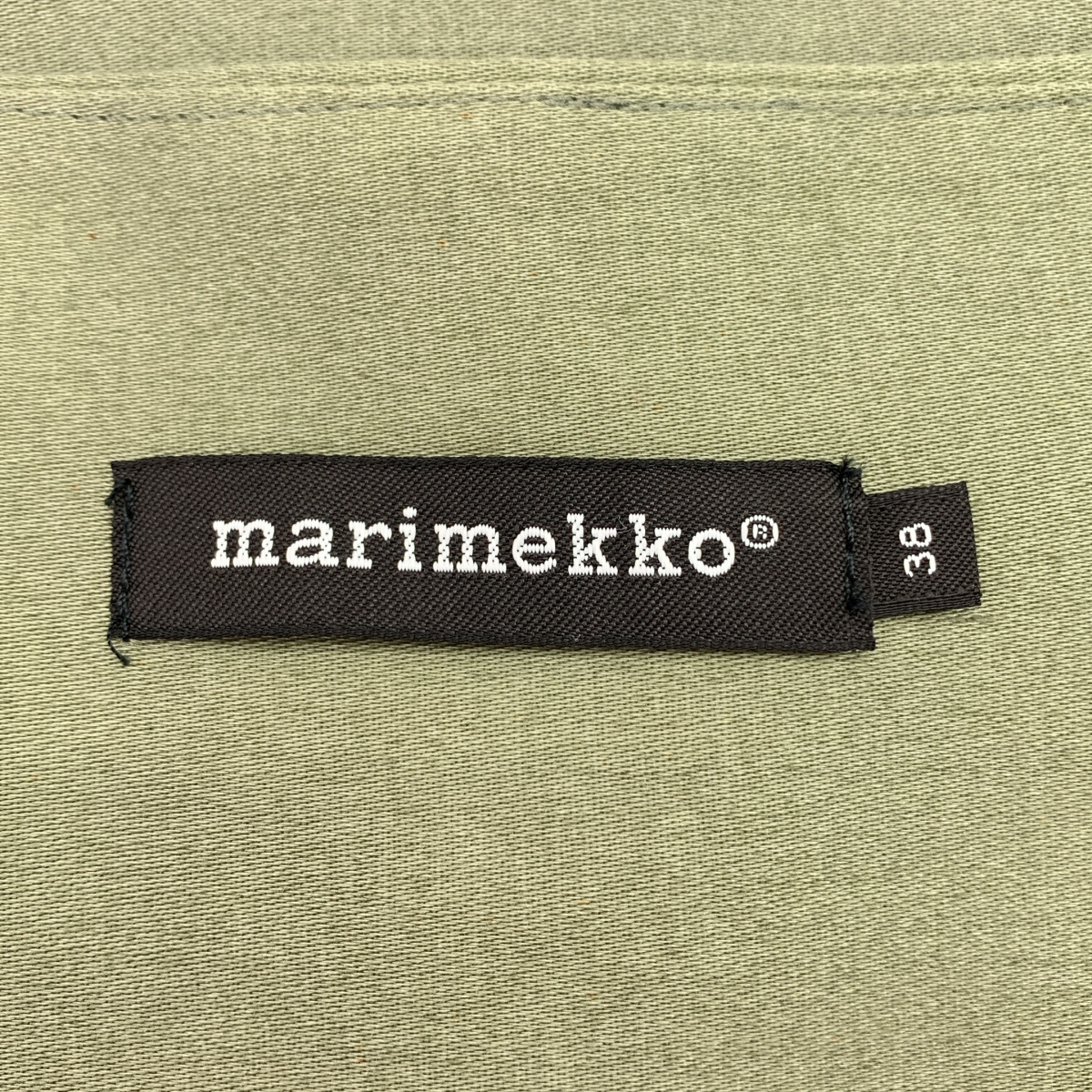 marimekko / マリメッコ ポケット付き ノースリーブ ワンピース / 裏地付き
