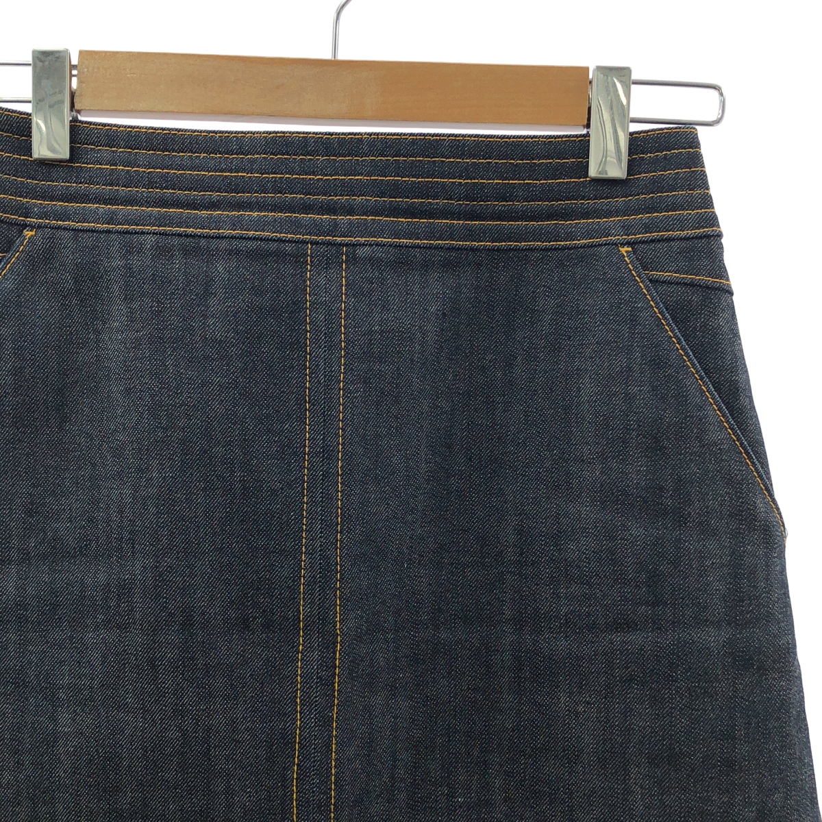 Louis Vuitton / ルイヴィトン スリット デニムスカート