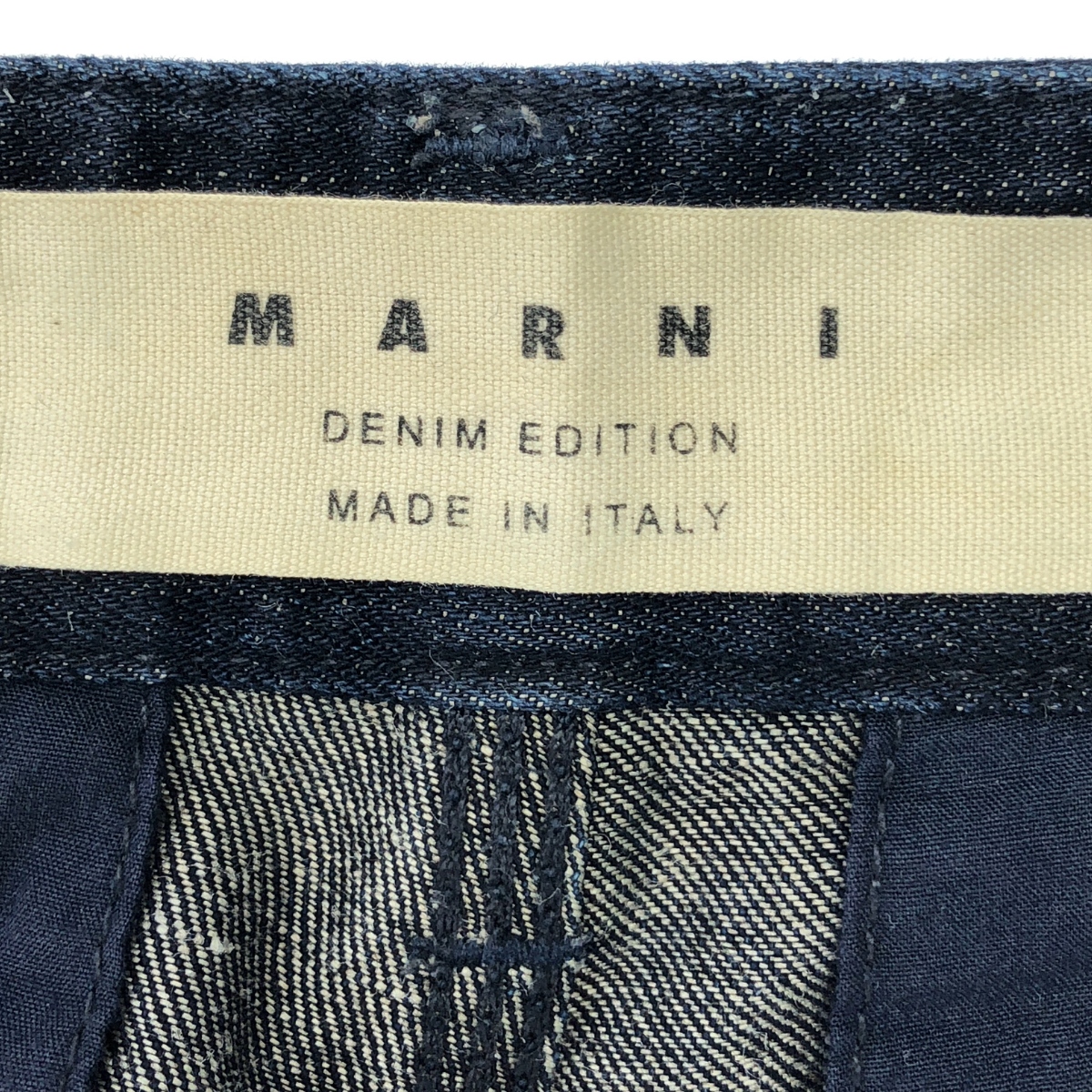 MARNI / マルニ 濃紺デニム ショートパンツ