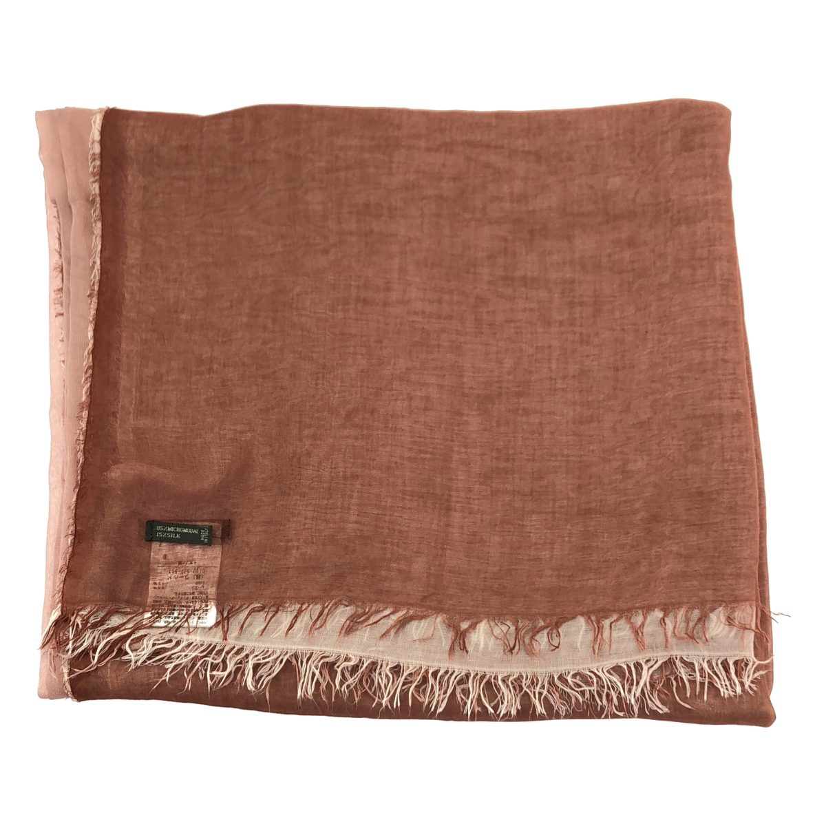 FALIERO SARTI / ファリエロサルティ シルク混 レーヨン グラデーション フリンジストール