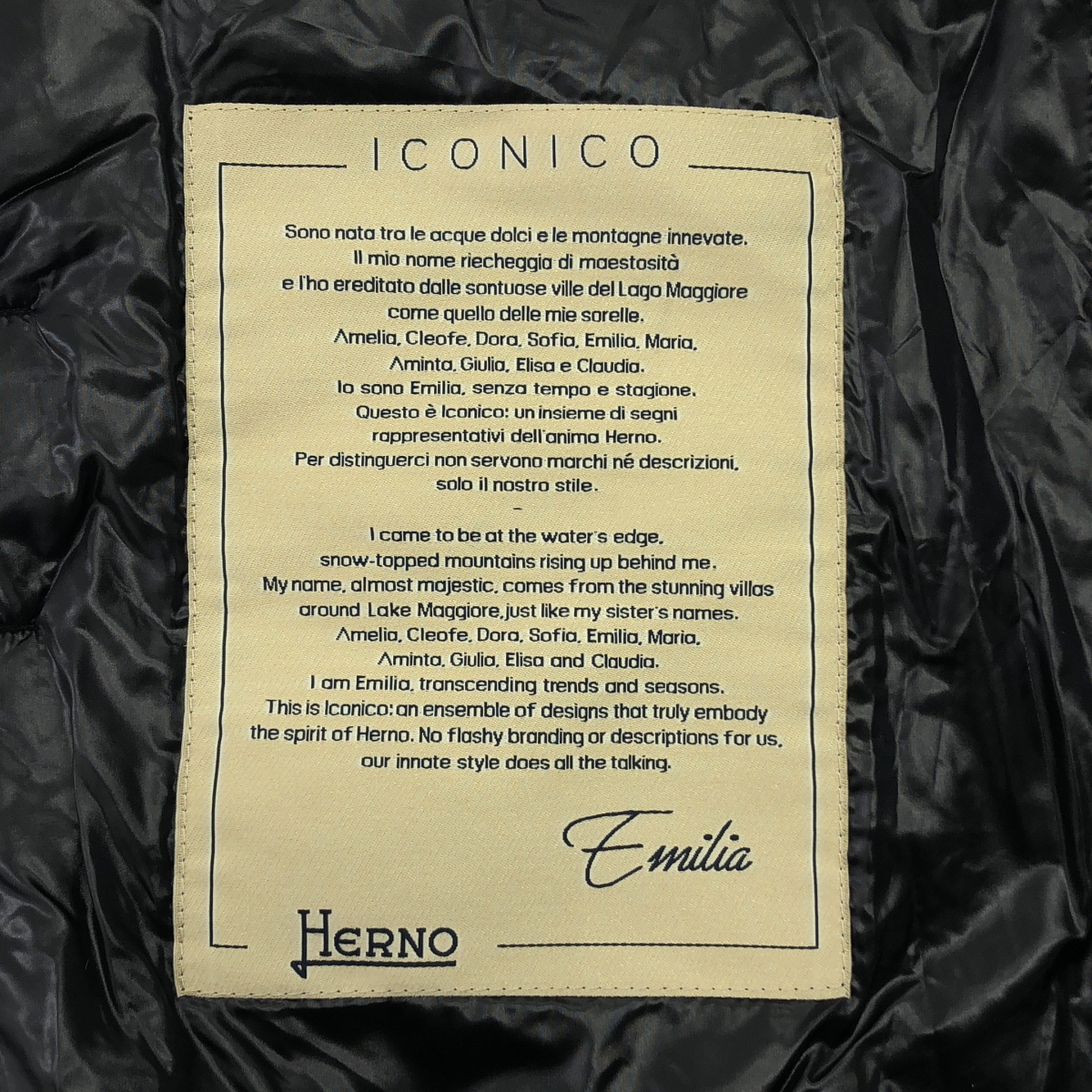 HERNO / ヘルノ ショートスリーブダウン ジャケット