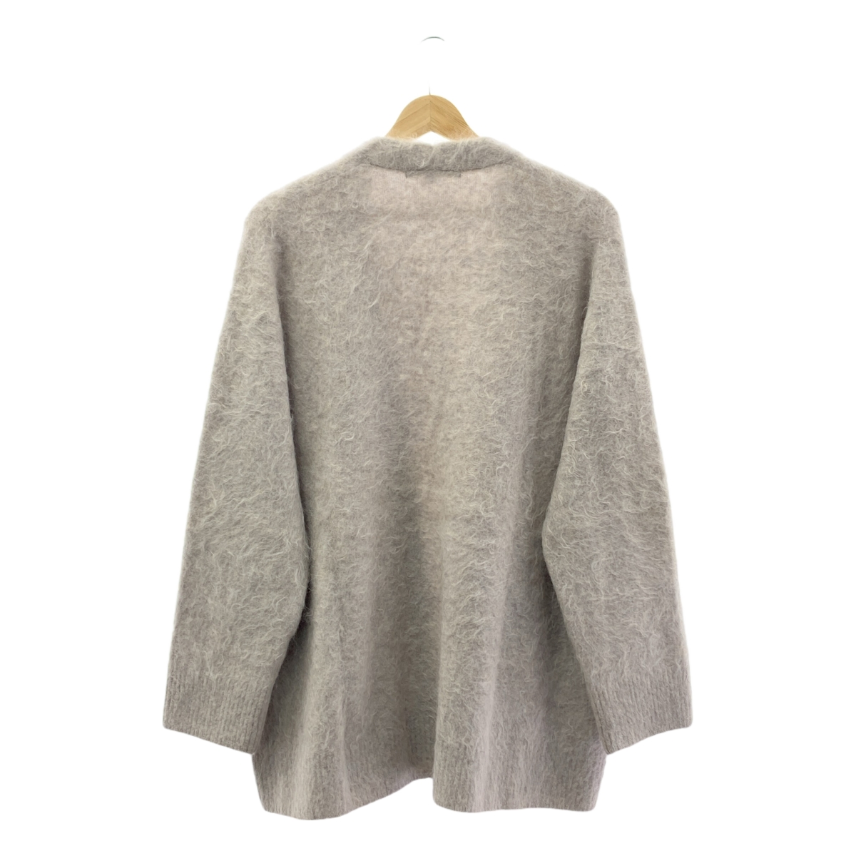 その他 アルパカ ウール シャギー ニット カーディガン