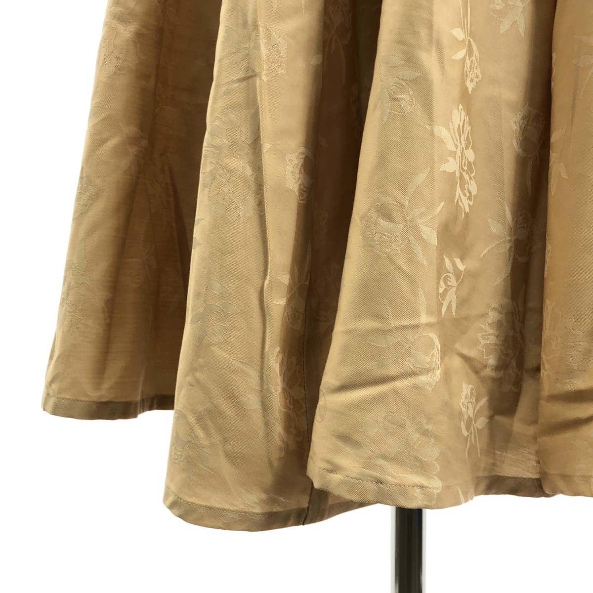 foufou / フーフー はなたば #03 芍薬 ジャガード ロングフレアスカート