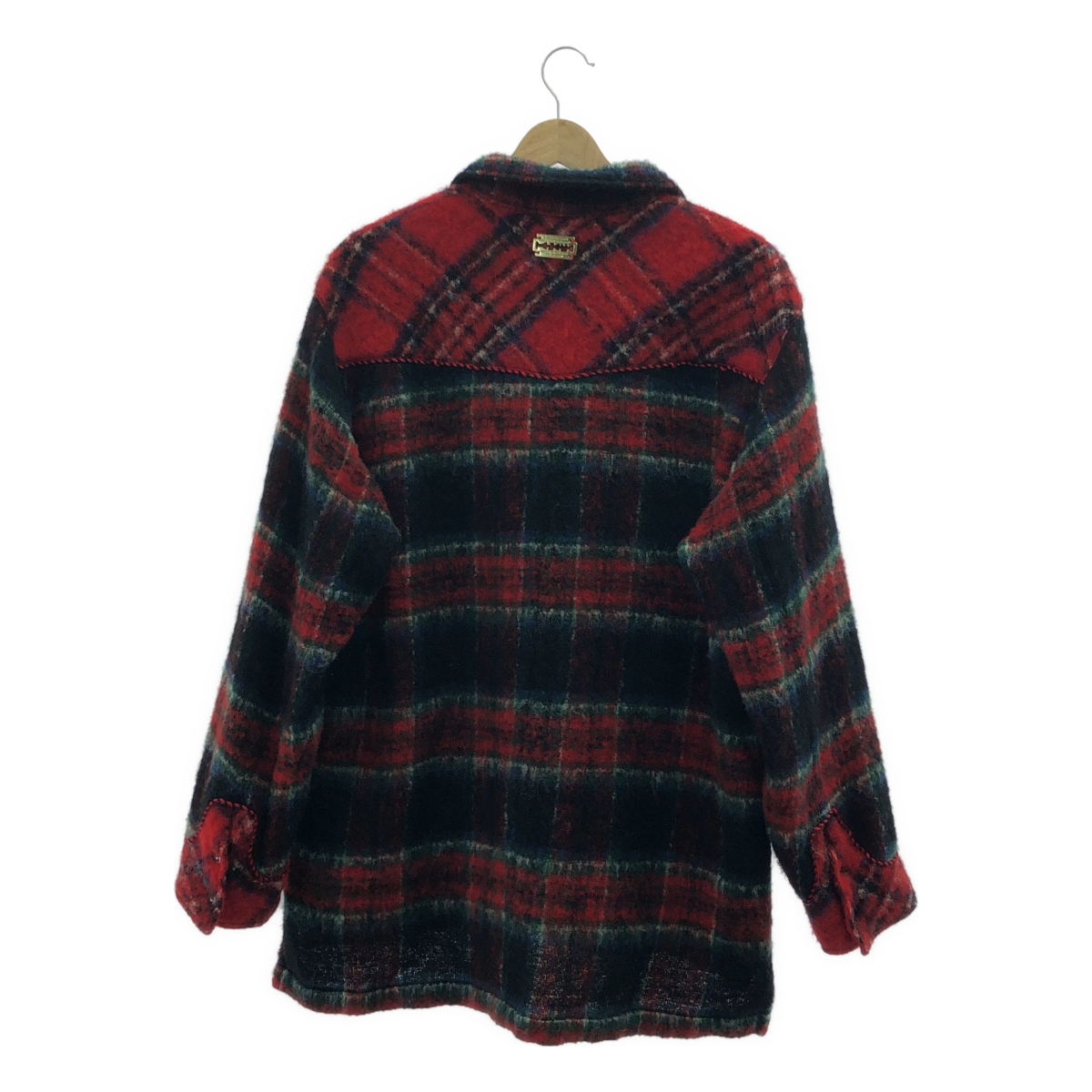 TANAKA / タナカ WESTERNER OVERSHIRT SHAGGY PLAID / シャギーウエスタンシャツ ジャケット