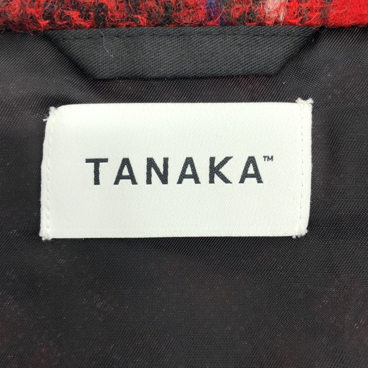 TANAKA / タナカ WESTERNER OVERSHIRT SHAGGY PLAID / シャギーウエスタンシャツ ジャケット